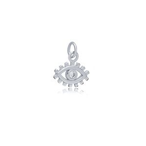 🔥 Price Dropped! 🧿 Evil Eye Charm Bundle - Sterling Silver Pendant 💎